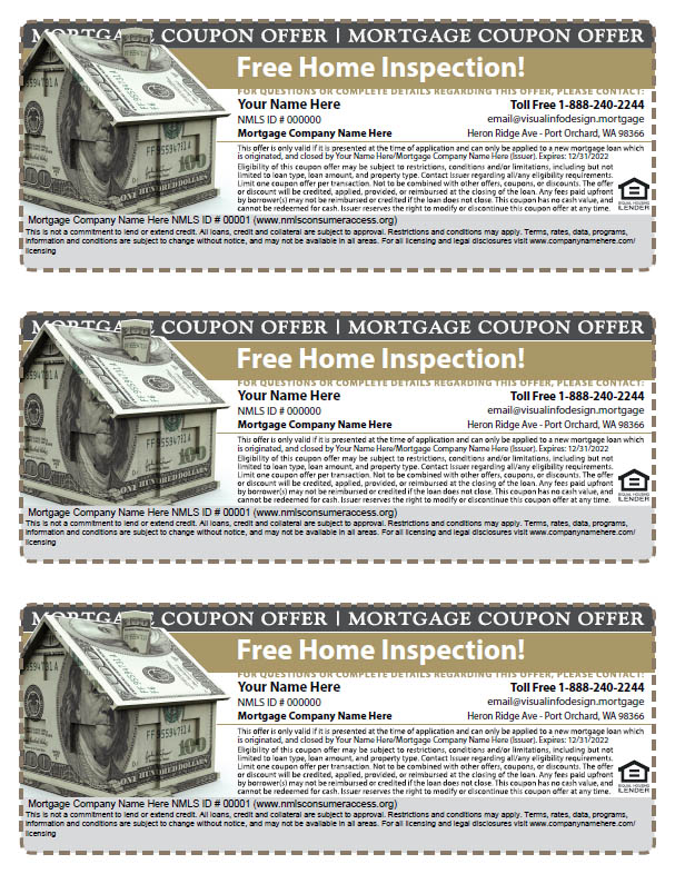 Mortgage Marketing Coupons