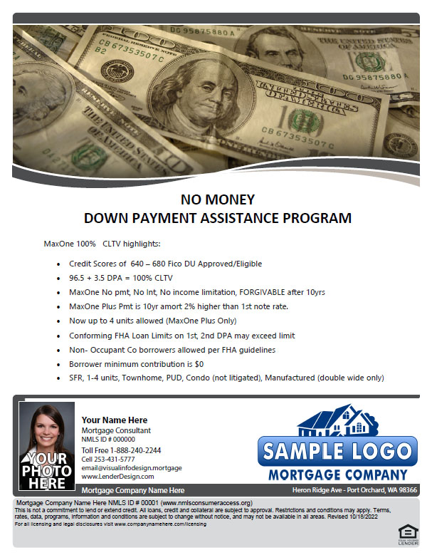 Customizable Mortgage Marketing Flyers